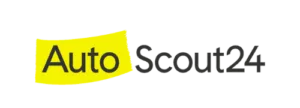 Transparentes Logo von AutoScout24.